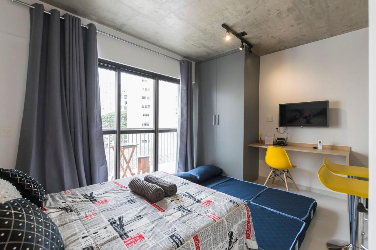 Ferienwohnung Lindo Studio Arouche 711 São Paulo Exterior foto
